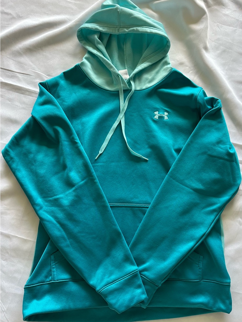 Under Armour Aqua & Teal Fleece Hoodie